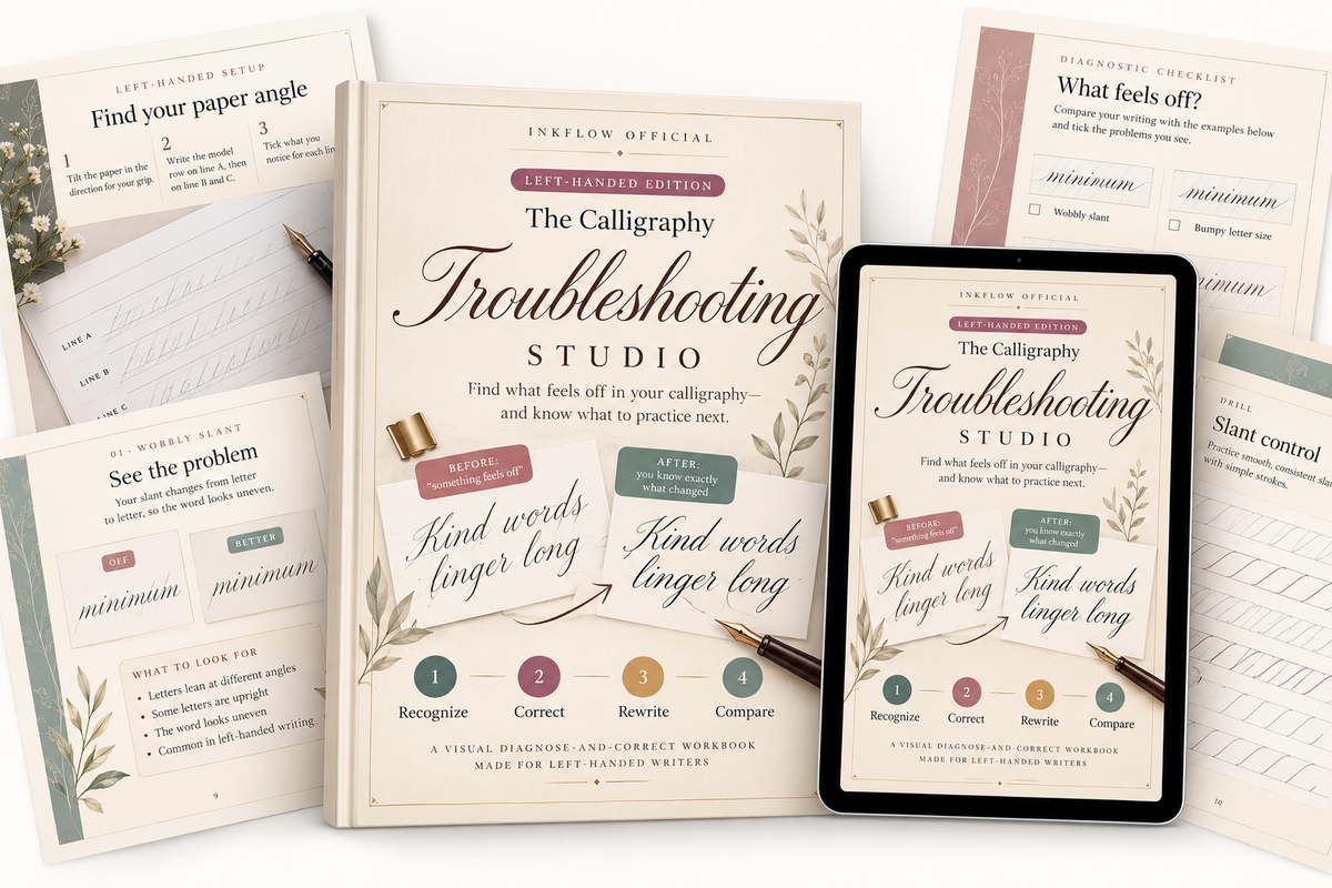 The Troubleshooting Studio — Right & Left-Handed Editions | Interactive PDF Workbook