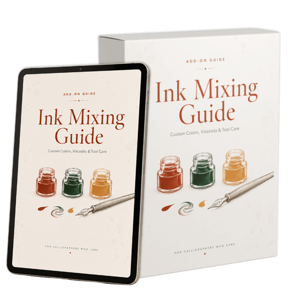 Ink Mixing Guide — Custom Colors, Smoother Strokes, Happier Tools
